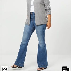 ISO Lane Bryant Signature Fit Flare Jeans 14 or 16